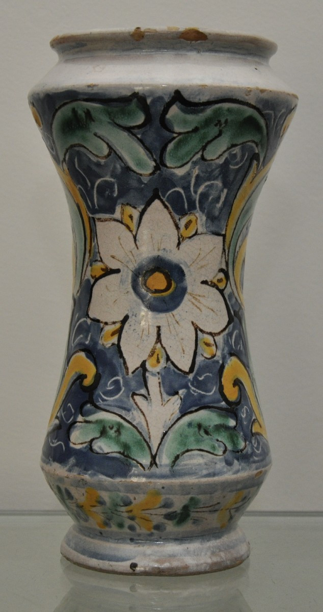 Albarello in maiolica di Caltagirone-photo-2