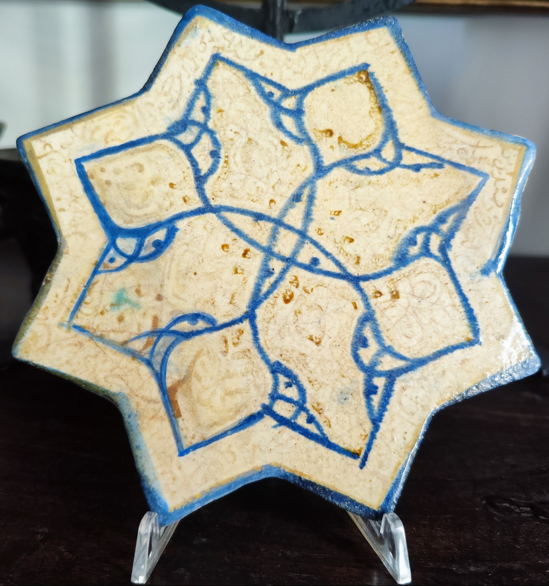 Mattonella ottagonale a forma di stella di Kashan