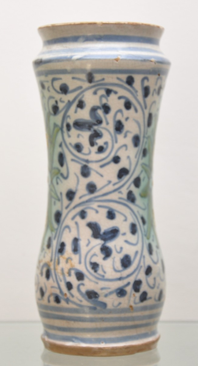 Albarello in maiolica di Trapani-photo-2