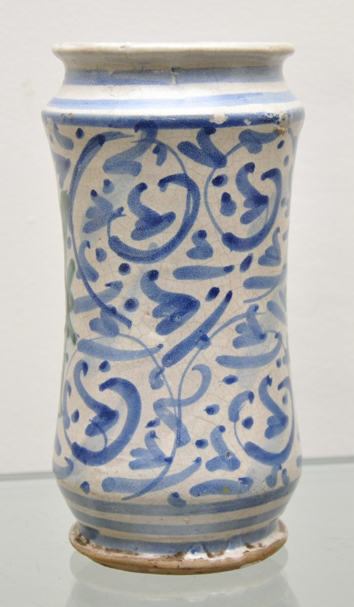 Albarello in maiolica di Trapani-photo-2