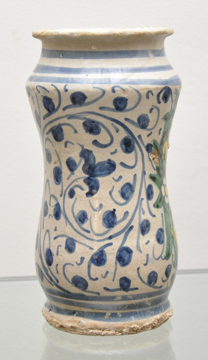 Albarello in maiolica di Trapani-photo-2