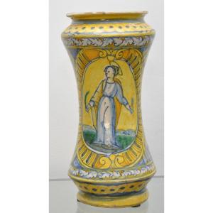 Albarello in maiolica di Palermo