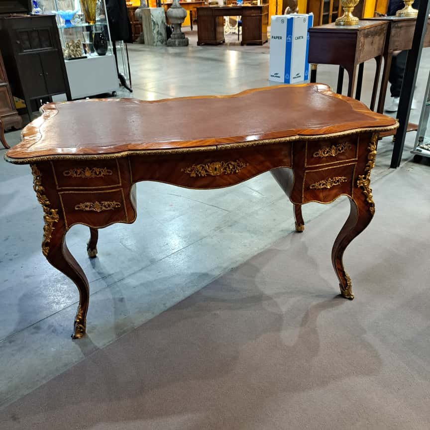 SCRIVANIA LUIGI XV DELLA PRIMA META' DEL XIX SECOLO-photo-3