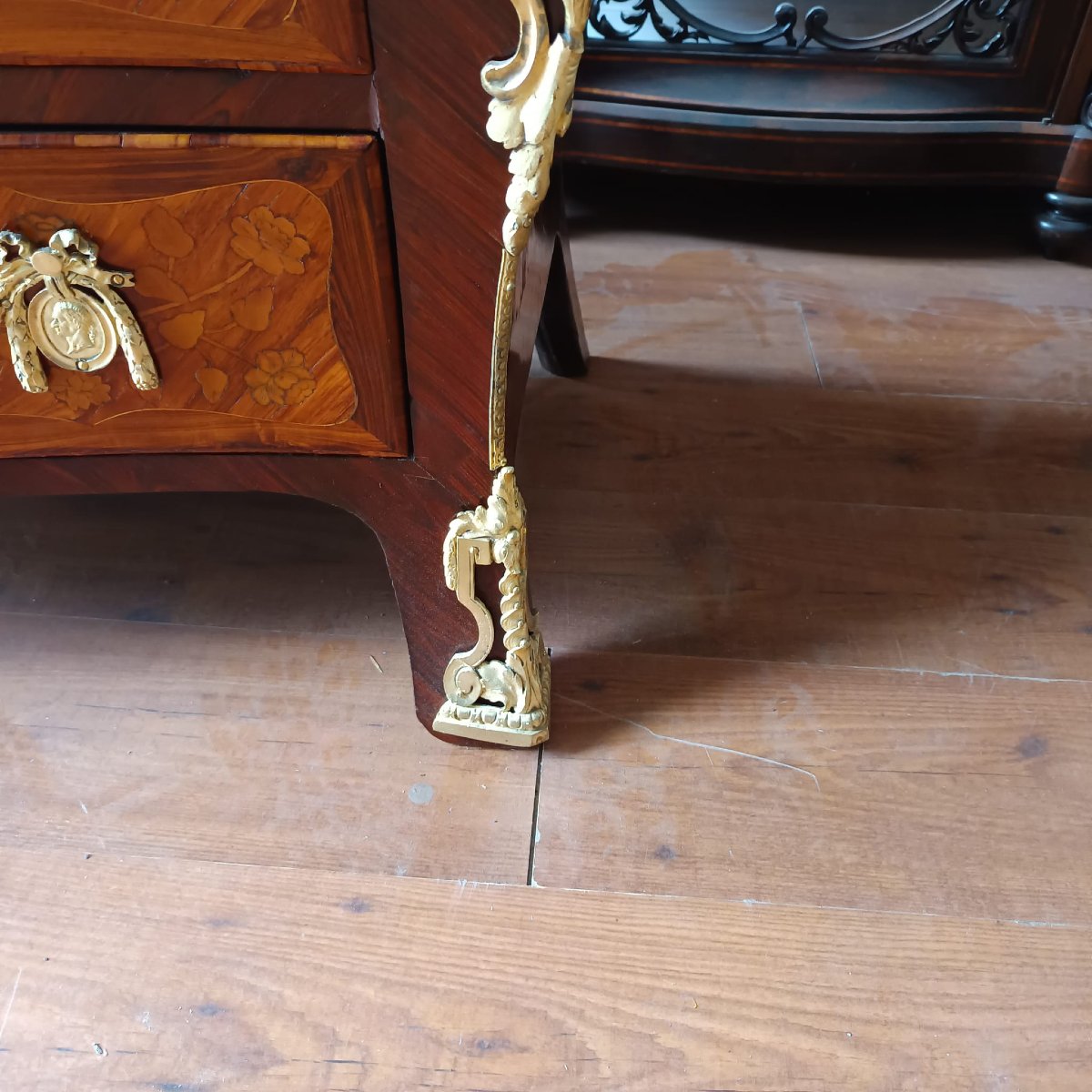 COMO' LUIGI XV " TOMBEAU " FIRMATO JEAN-BAPTISTE FROMAGEAU 1743-1793-photo-1