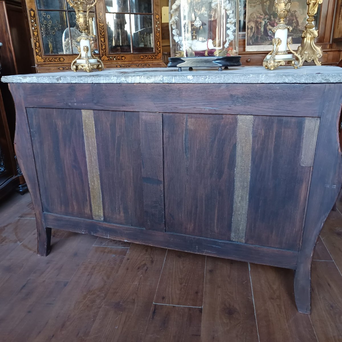 COMO' LUIGI XV " TOMBEAU " FIRMATO JEAN-BAPTISTE FROMAGEAU 1743-1793-photo-6