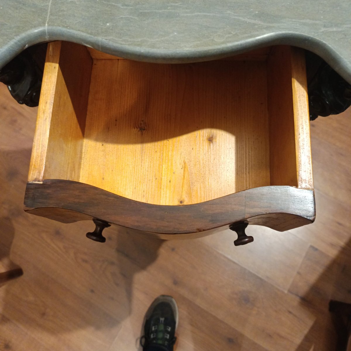 COPPIA DI COMODINI CARLO X SICILIANI IN PALISSANDRO PRIMA META' DEL XIX SECOLO-photo-5