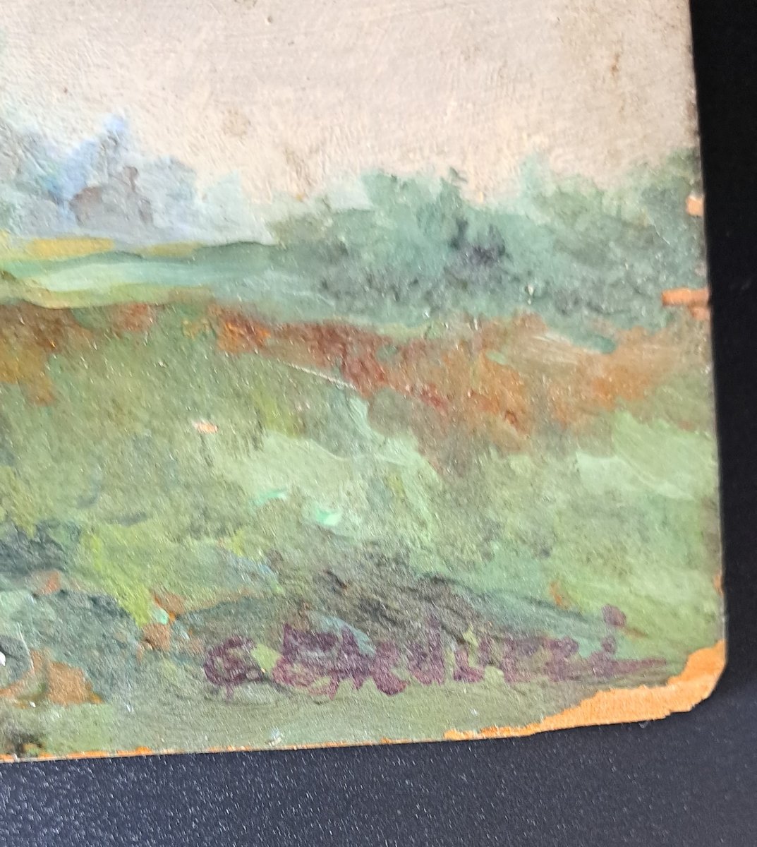 DIPINTO OLIO SU TAVOLA FIRMATO GIUSEPPE GHEDUZZI-photo-4