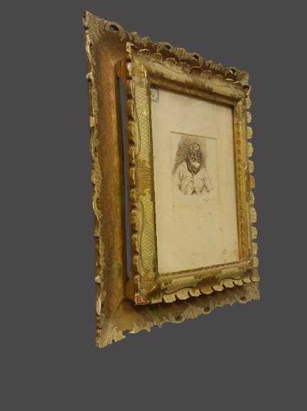 DISEGNO A CHINA SU CARTA FIRMATO PIO JORIS-photo-1