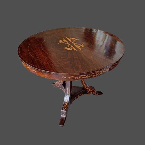 TAVOLO INTARSIATO CARLO X-photo-2