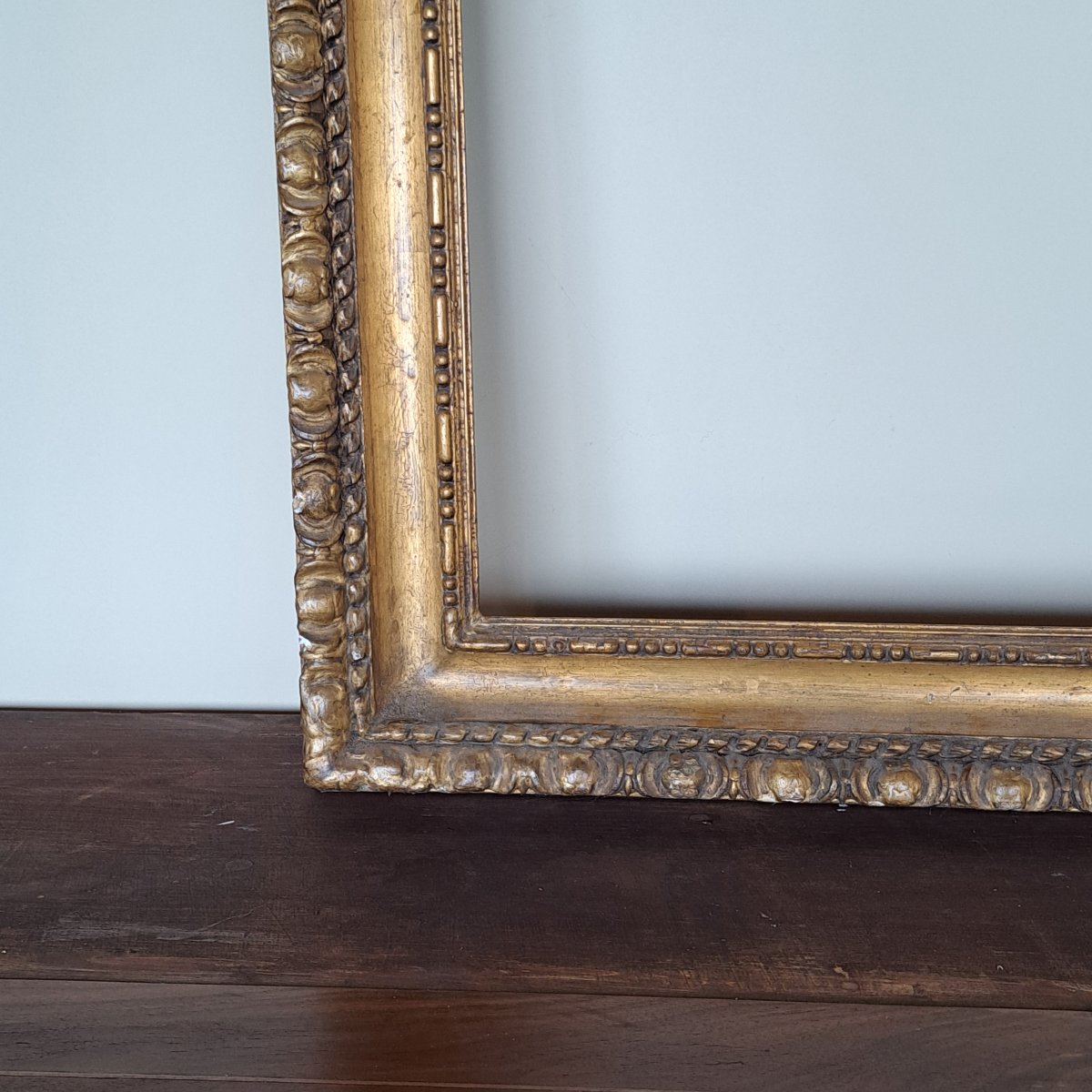 CORNICE IN LEGNO DORATO SICILIA FINE XVIII SECOLO-photo-3