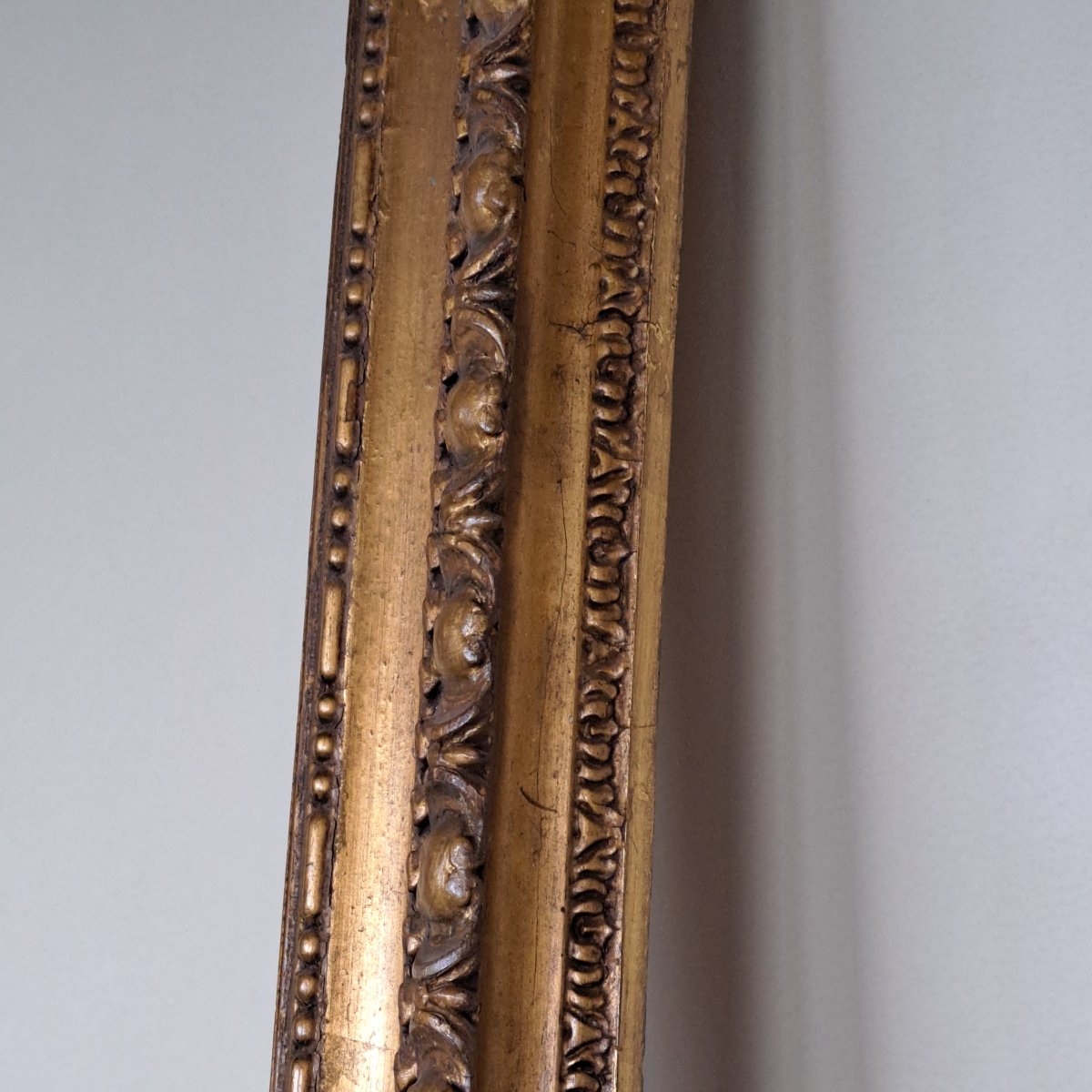 CORNICE IN LEGNO DORATO SICILIA FINE XVIII SECOLO-photo-3