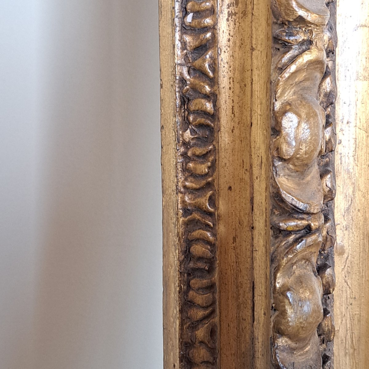CORNICE IN LEGNO DORATO SICILIA FINE XVIII SECOLO-photo-4