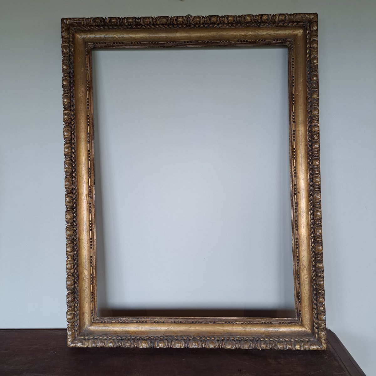 CORNICE IN LEGNO DORATO SICILIA FINE XVIII SECOLO