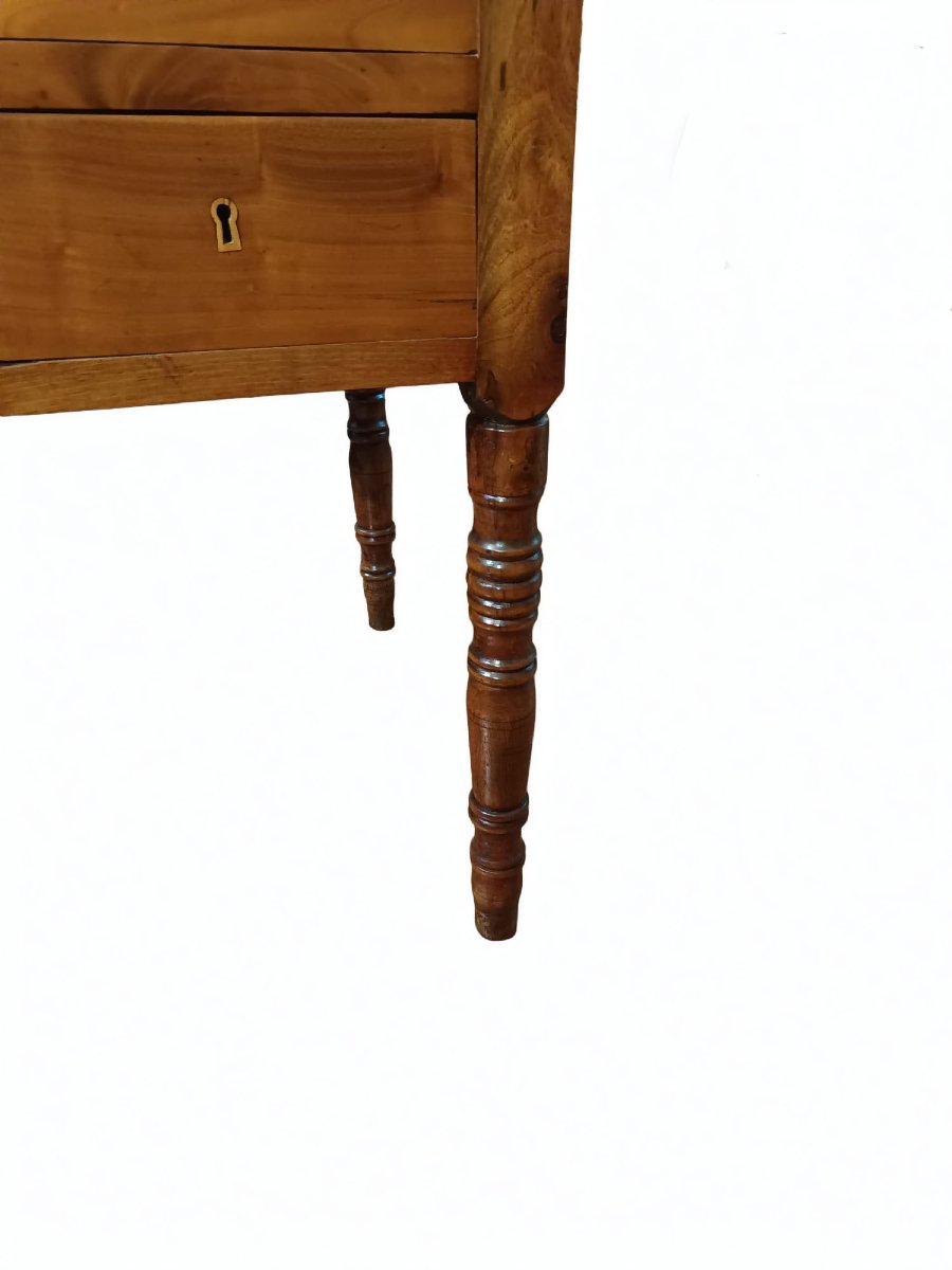 SCRIVANIA IN LEGNO DI CILIEGIO MASSELLO DELLA SECONDA META' DEL XIX SECOLO-photo-7