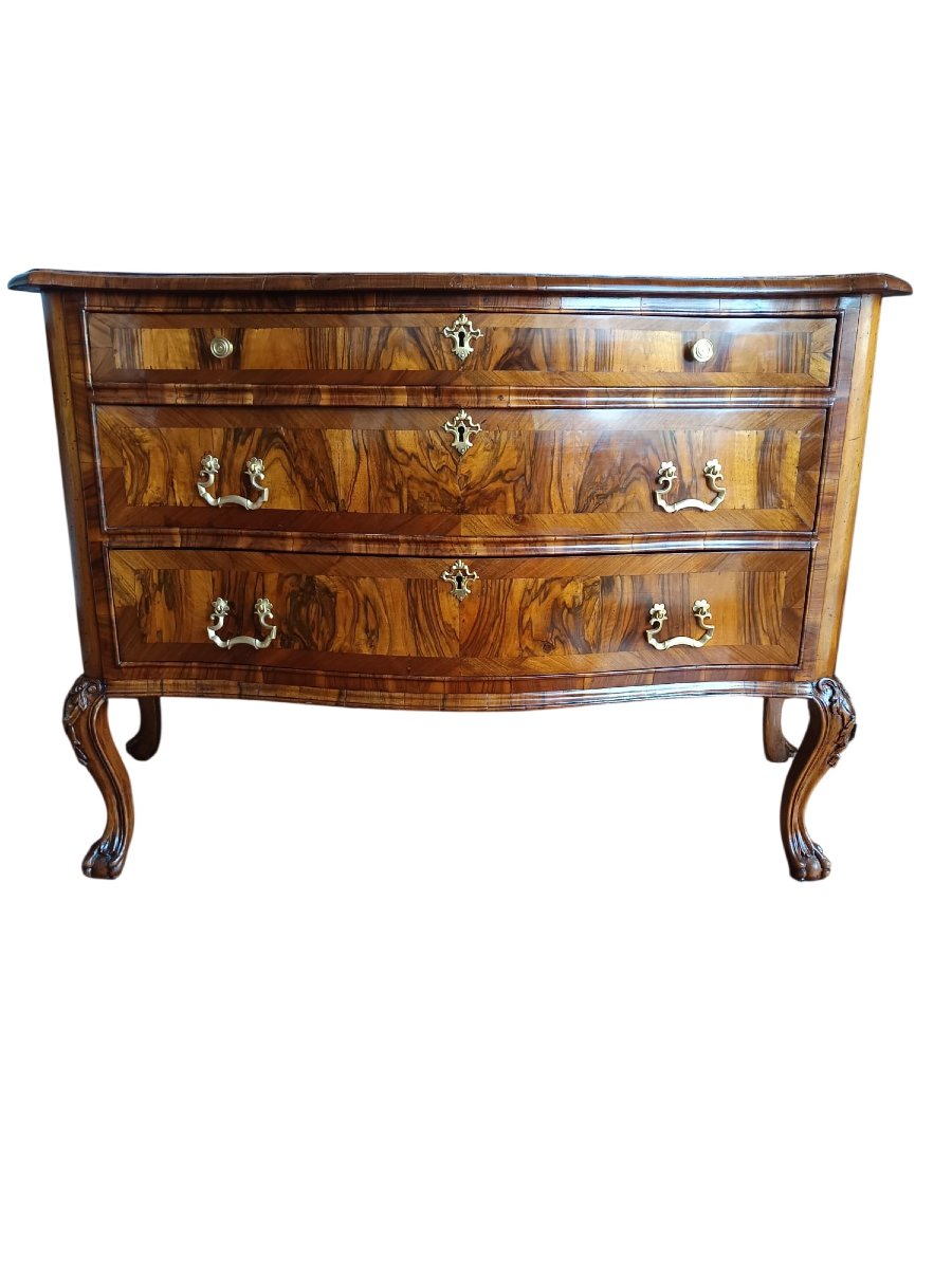 CASSETTONE LUIGI XV INTERAMENTE MOSSO VENEZIA 1715-1750