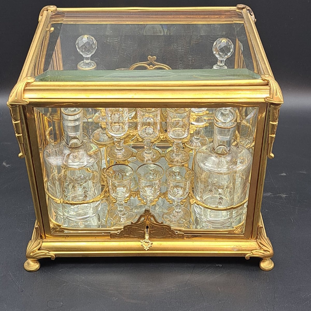 CAVE' A LIQUEUR DEL XIX SECOLO NAPOLEONE III-photo-4