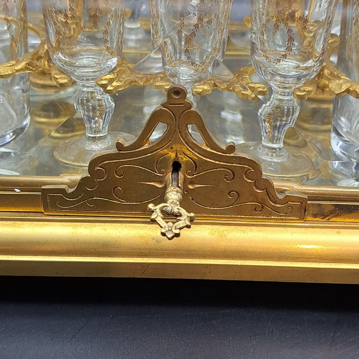 CAVE' A LIQUEUR DEL XIX SECOLO NAPOLEONE III-photo-6
