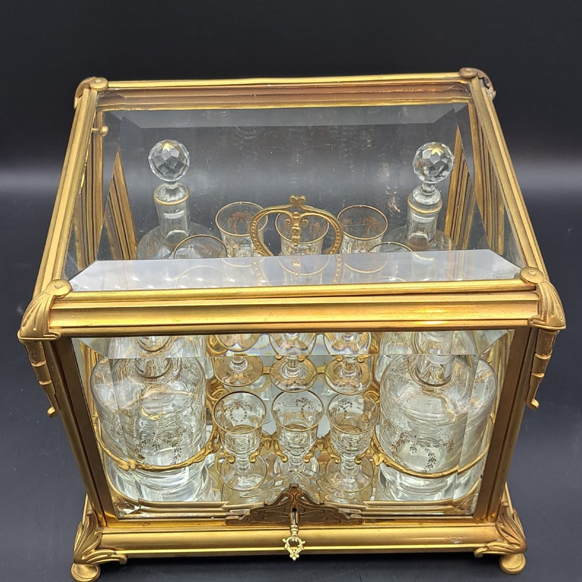 CAVE' A LIQUEUR DEL XIX SECOLO NAPOLEONE III-photo-8