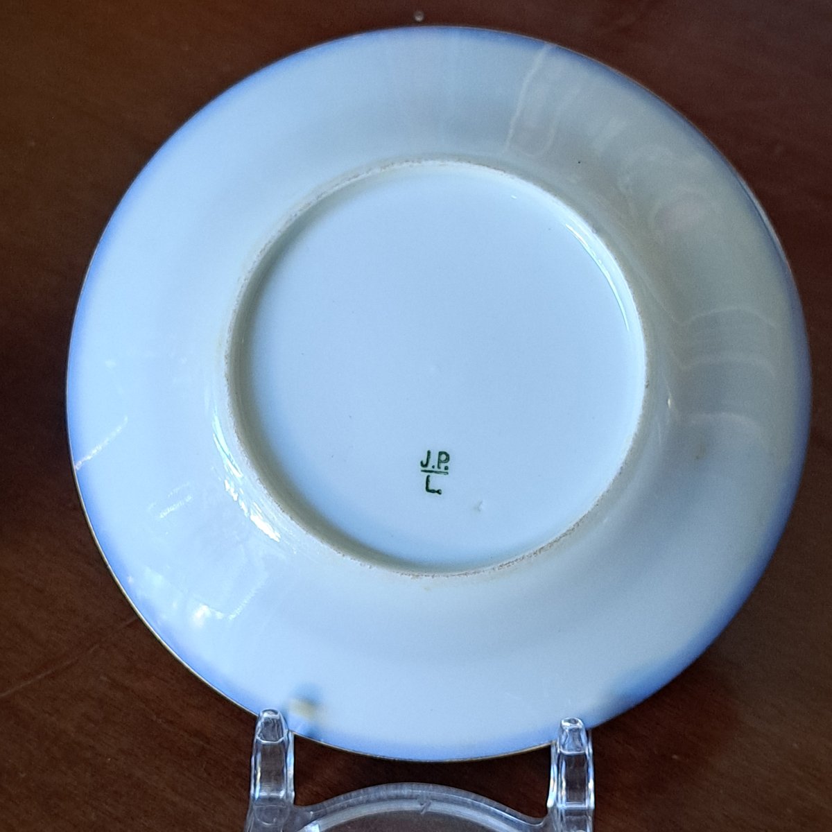 TAZZINA CON PIATTINO LIMOGES DELLA META' DEL XIX SECOLO FIRMATA JEAN POUYAT-photo-8