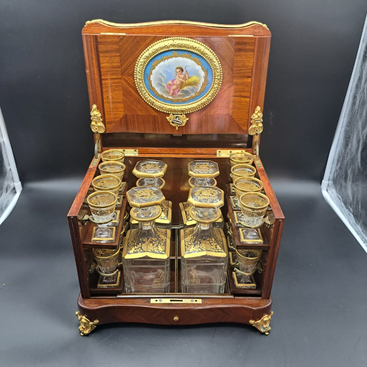 CAVE' A LIQUEUR DEL XIX SECOLO NAPOLEONE III-photo-2