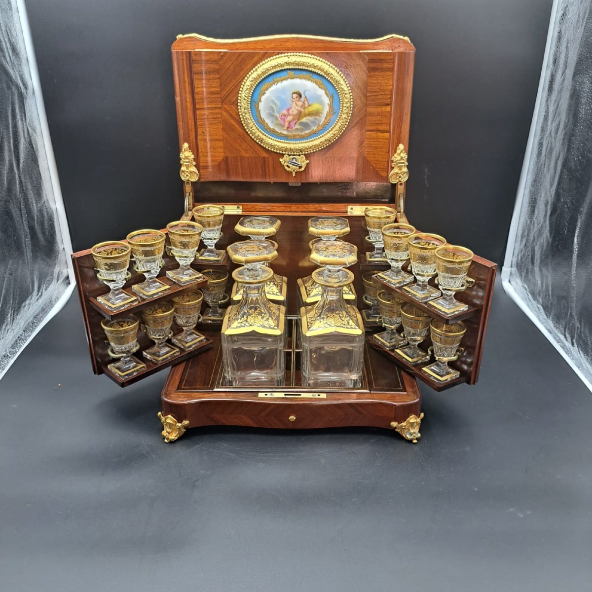 CAVE' A LIQUEUR DEL XIX SECOLO NAPOLEONE III