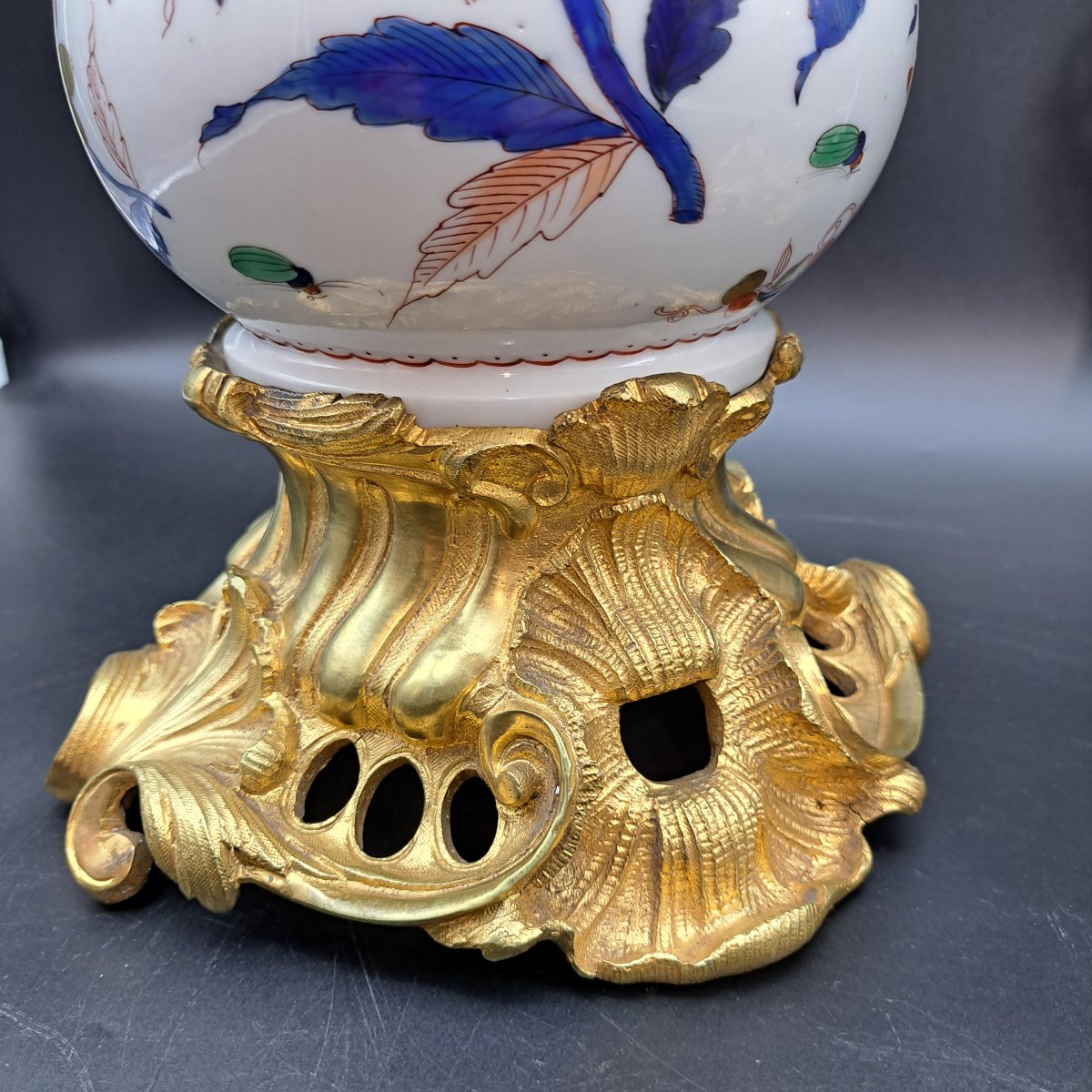 COPPIA DI VASI IMARI DELLA SECONDA META' DEL XIX SECOLO-photo-4