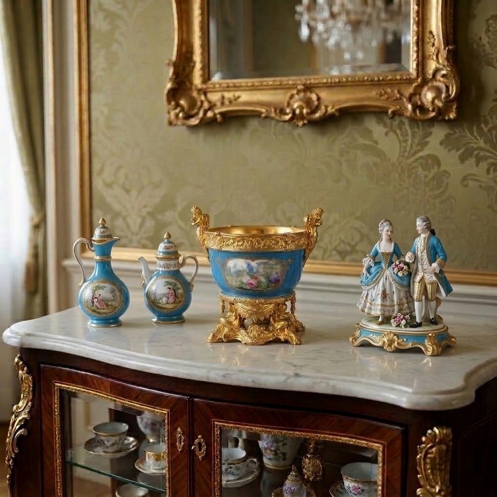 COPPA IN PORCELLANA DI SEVRES DELLA SECONDA META' DEL XVIII SECOLO-photo-8