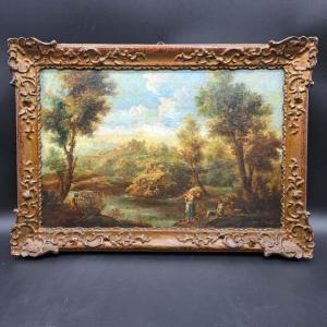 DIPINTO OLIO SU TELA DI JEAN ANTONY VERNET 1716-1775