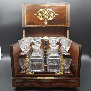 CAVE A LIQUEUR DI EPOCA CARLO X