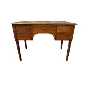 SCRIVANIA IN LEGNO DI CILIEGIO MASSELLO DELLA SECONDA META' DEL XIX SECOLO