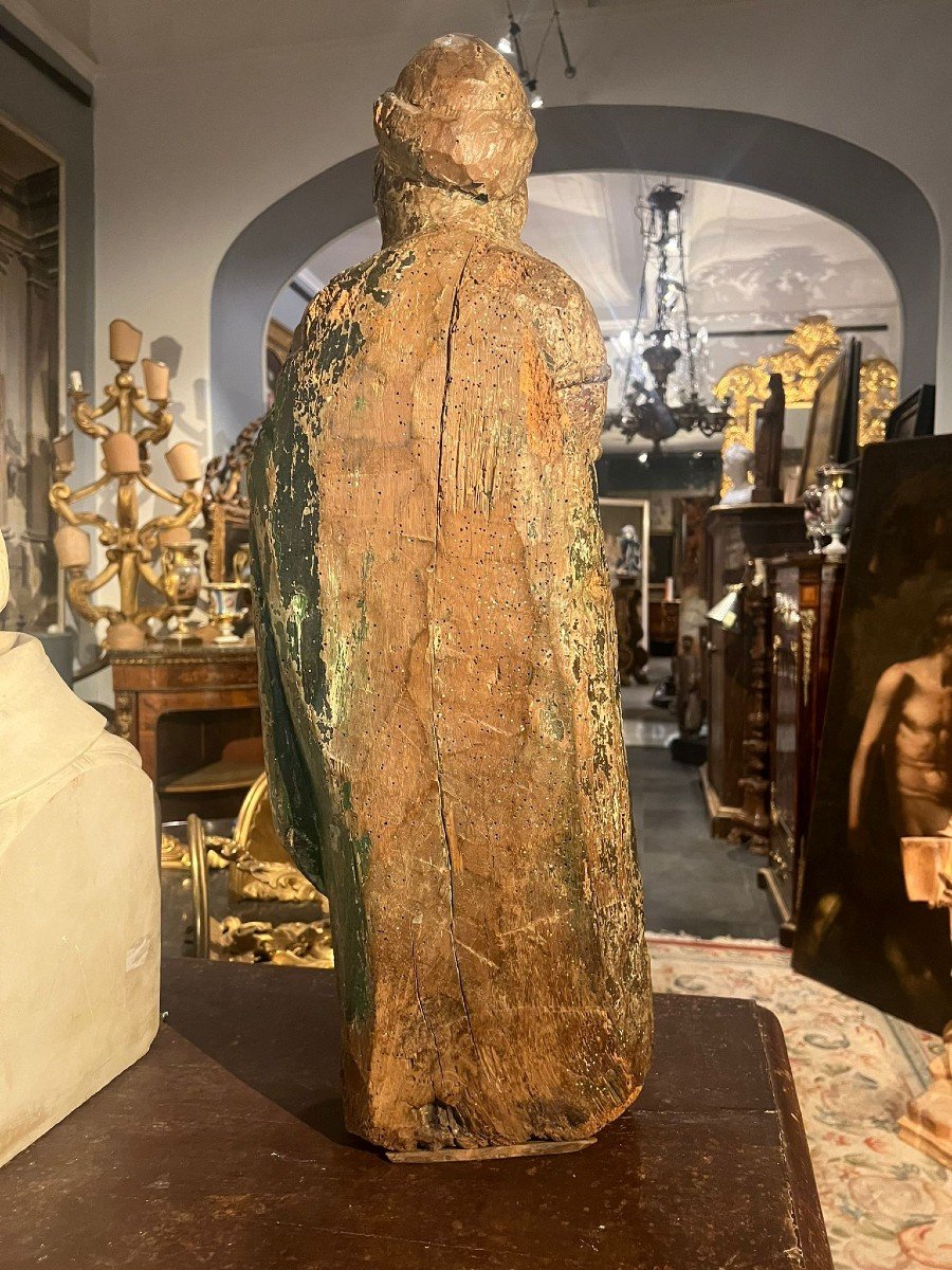 Rara scultura di Santa Barbara XV secolo -photo-1