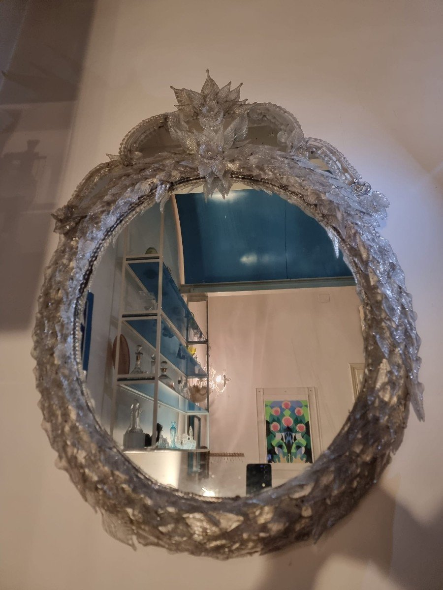 Bellissima specchiera veneziana del XIX secolo-photo-4