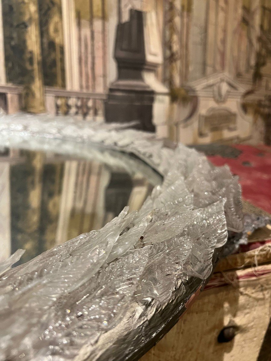 Bellissima specchiera veneziana del XIX secolo-photo-4