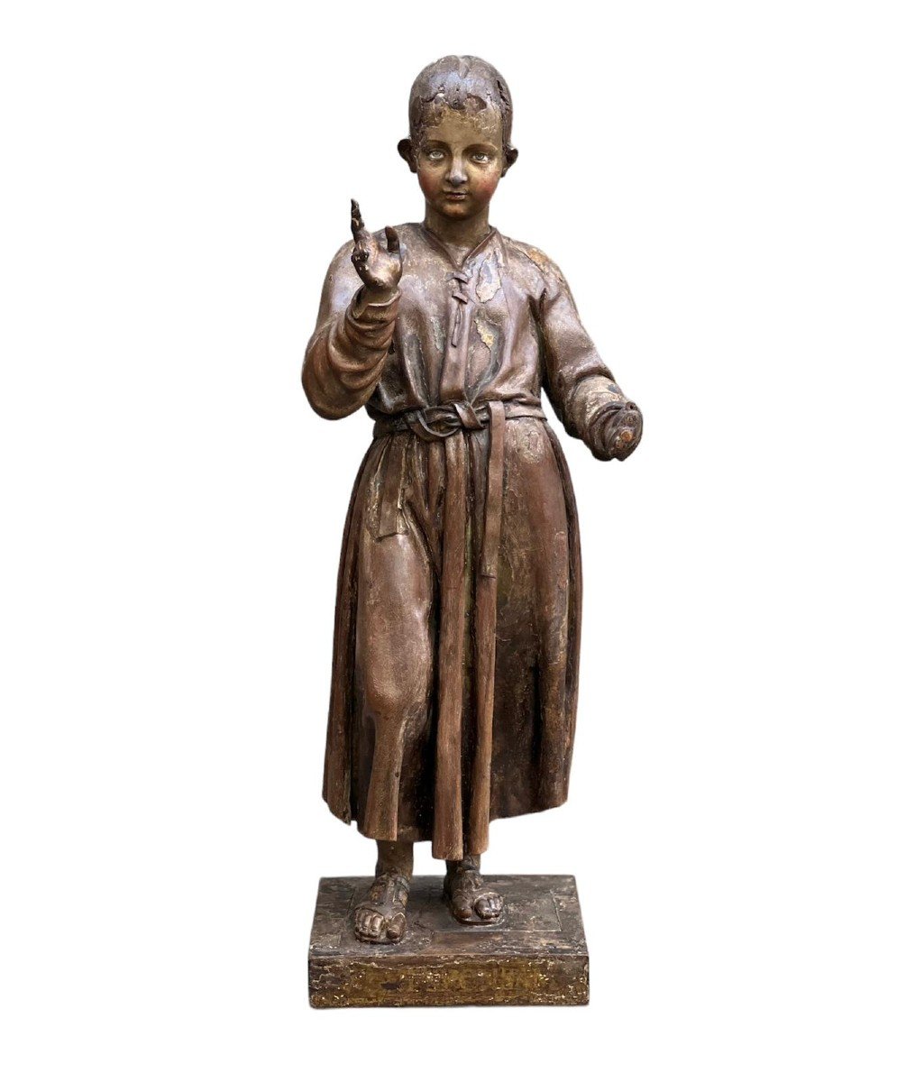 Scultura raffigurante Gesù bambino 