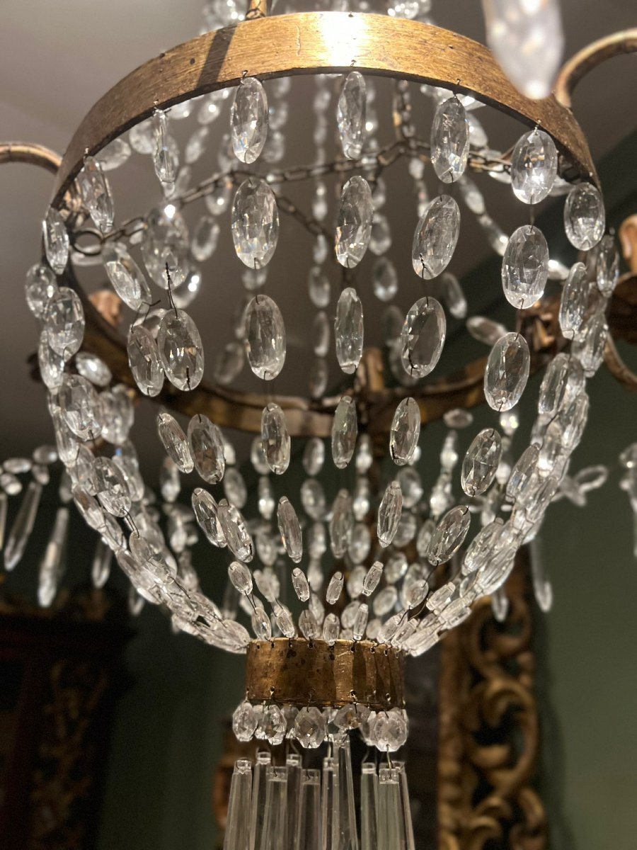 Lampadario a sei luci XX secolo-photo-2