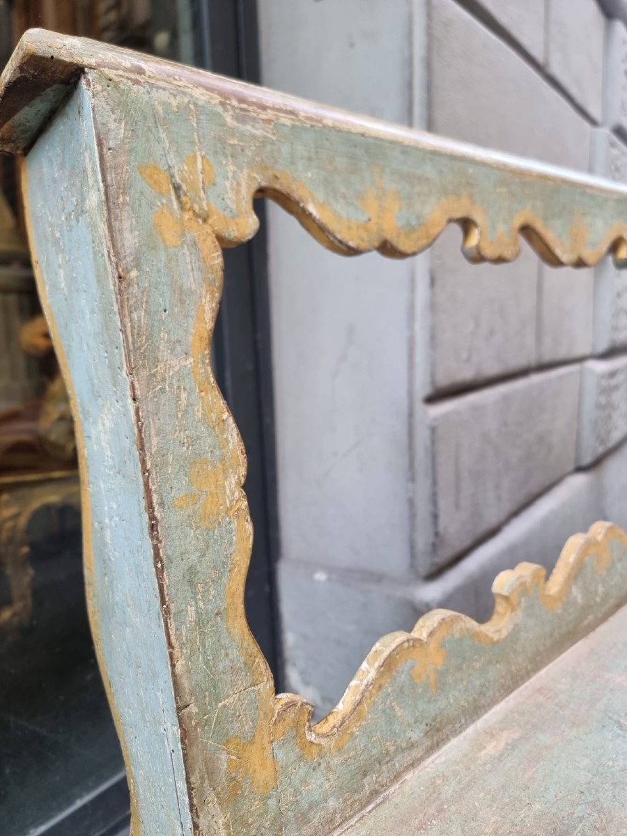 Coppia di panche in legno-photo-4
