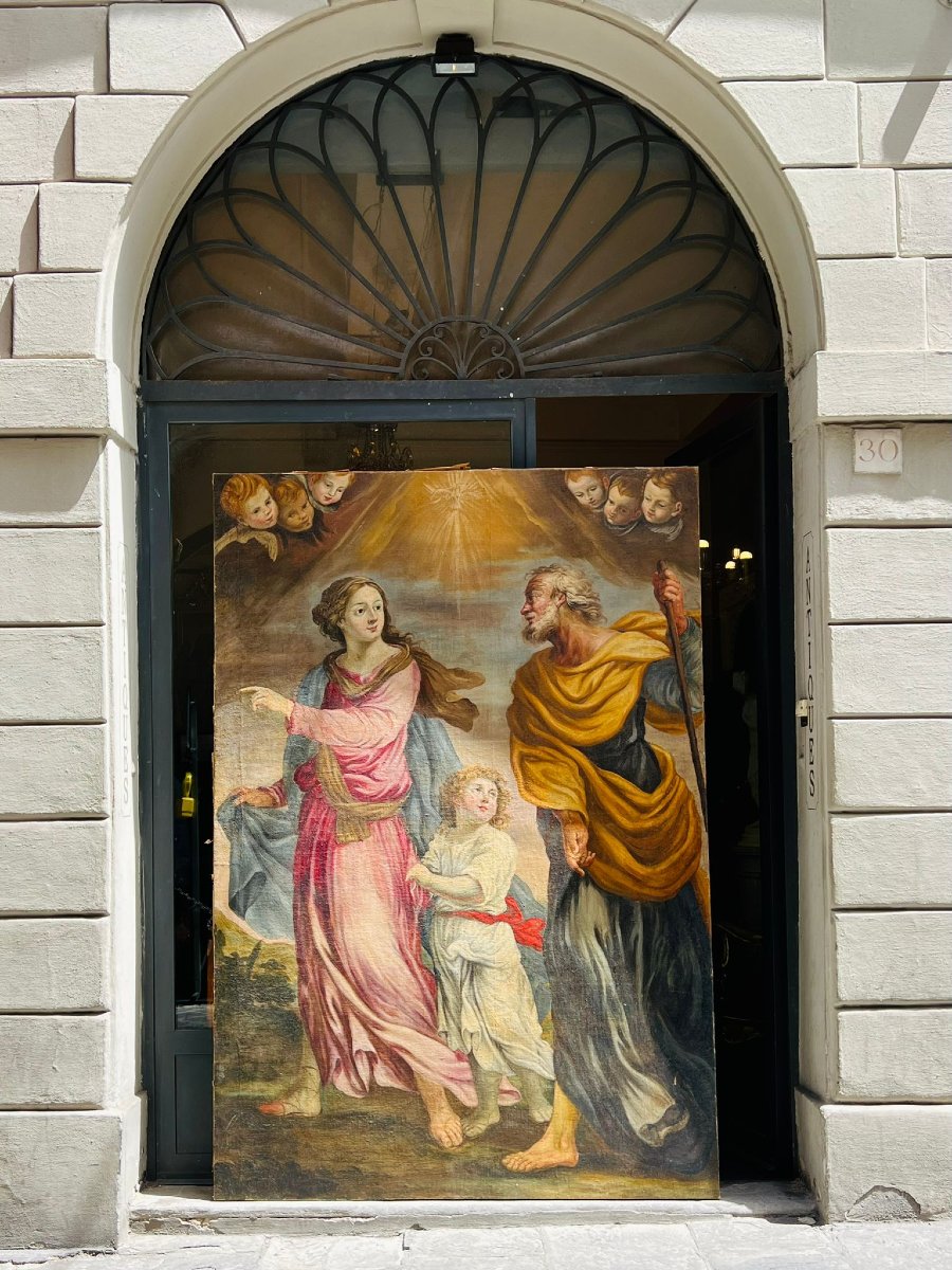 Dipinto di Sacra Famiglia -photo-4