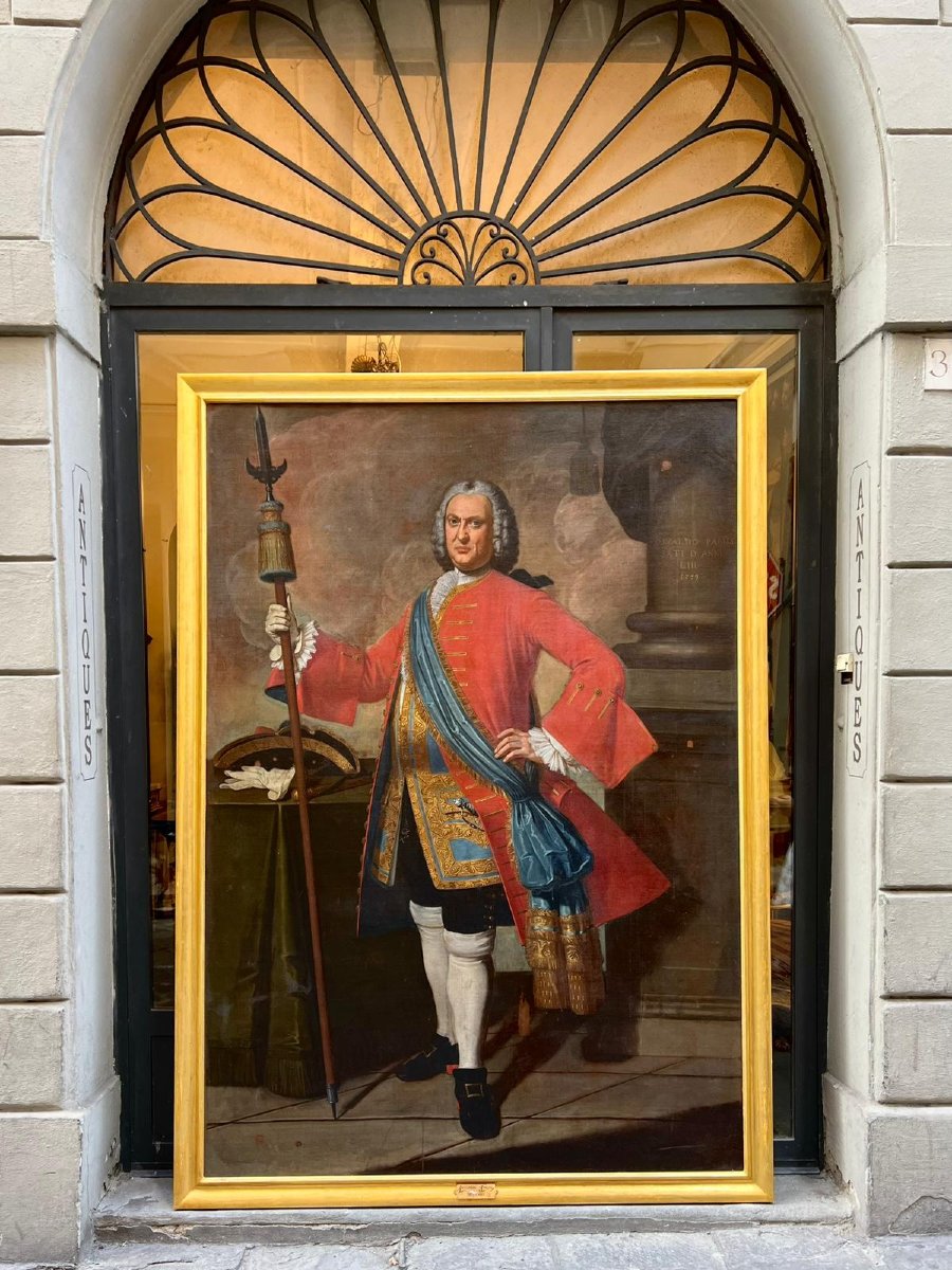 Dipinto Veneziano raffigurante Ammiraglio-photo-4