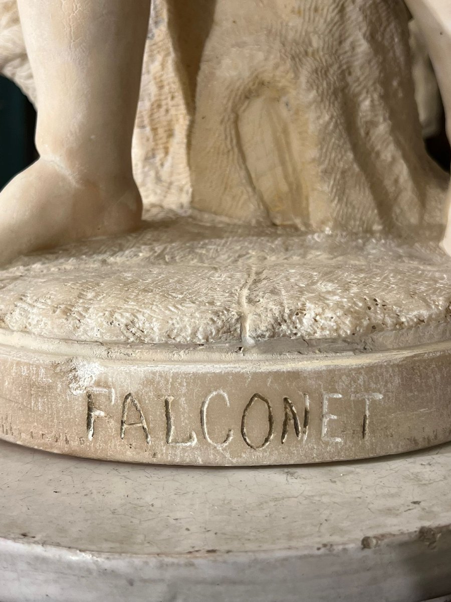 Scultura in marmo bianco-photo-7