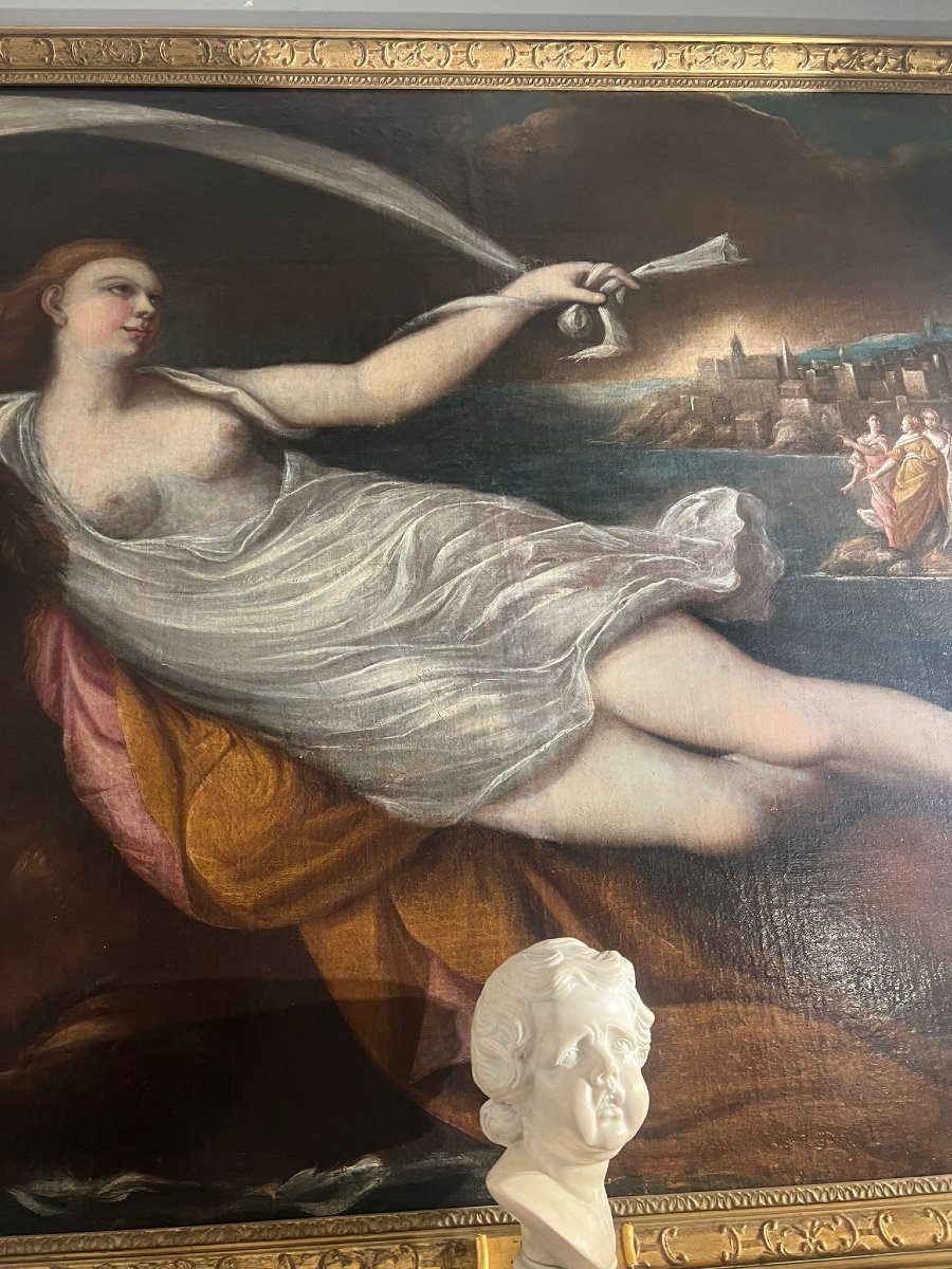 Suggestivo dipinto raffigurante il "Ratto d’Europa"-photo-2