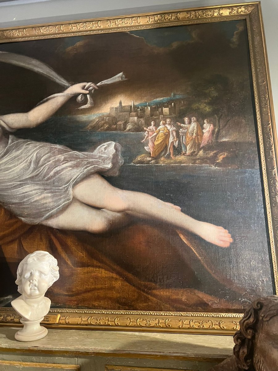 Suggestivo dipinto raffigurante il "Ratto d’Europa"-photo-4