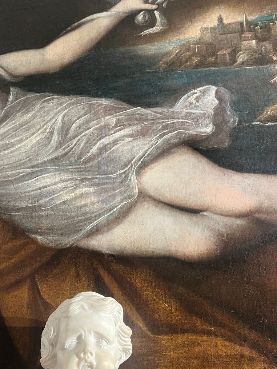 Suggestivo dipinto raffigurante il "Ratto d’Europa"-photo-4
