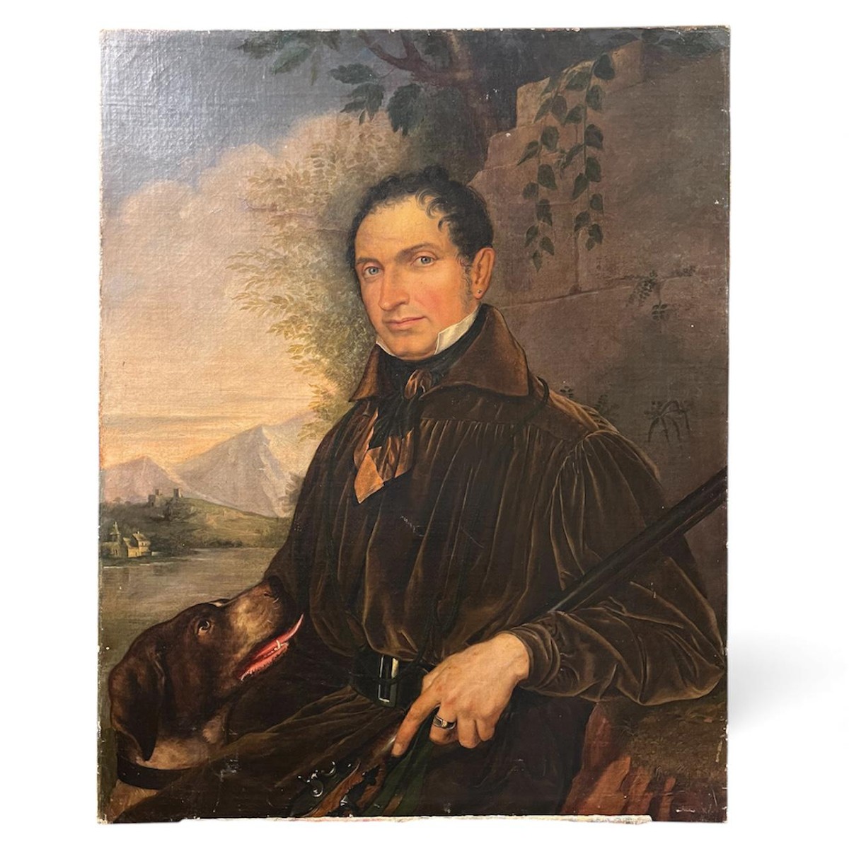 Raffinato ritratto maschile 