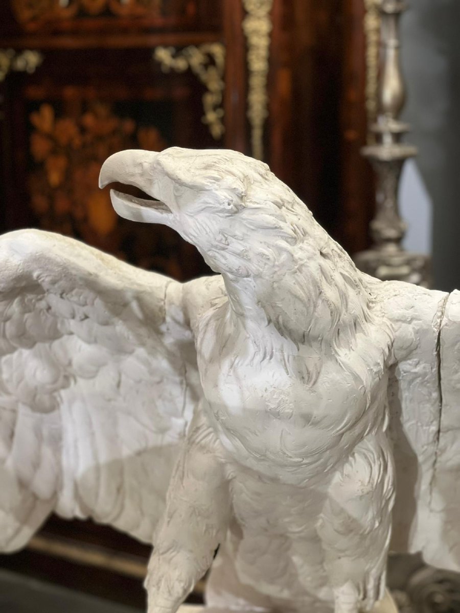 Scultura raffigurante aquila-photo-4