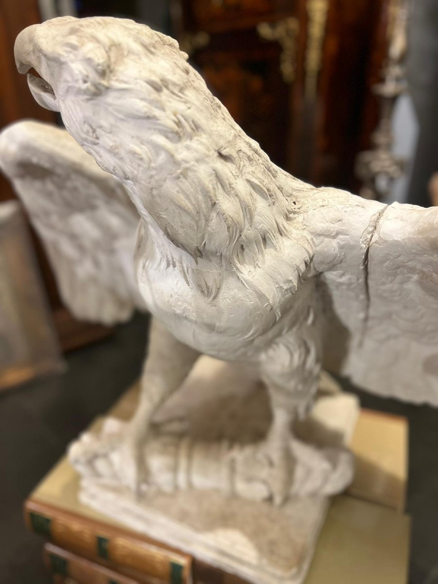 Scultura raffigurante aquila-photo-7