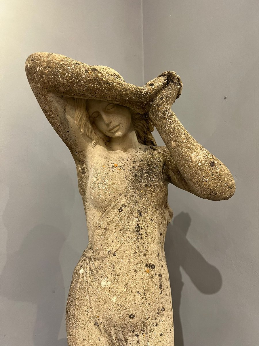 Scultura raffigurante figura femminile-photo-3