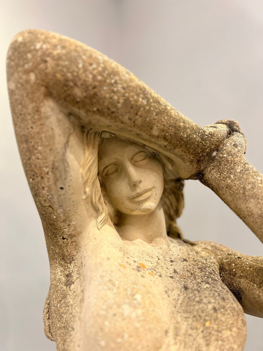 Scultura raffigurante figura femminile-photo-3