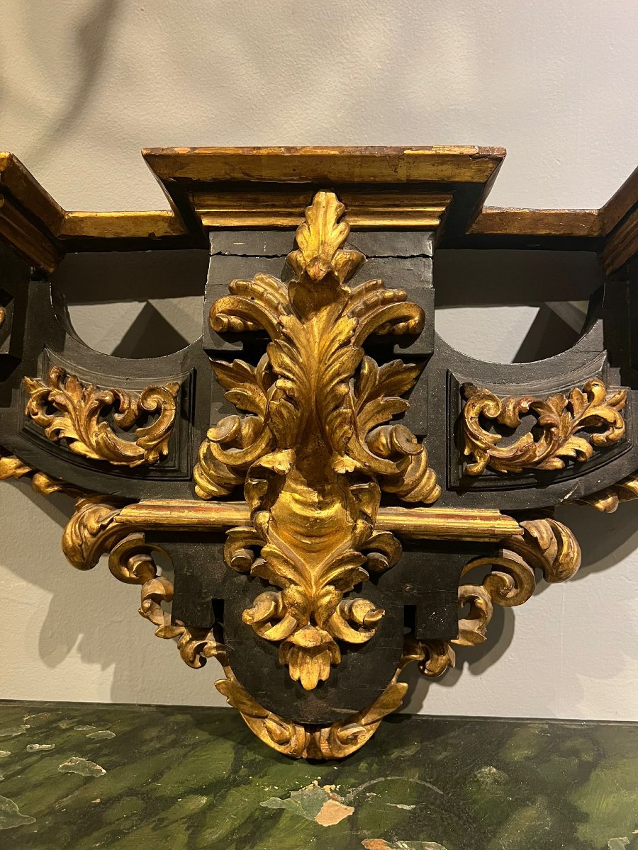 Mensola dorata e dipinta-photo-2