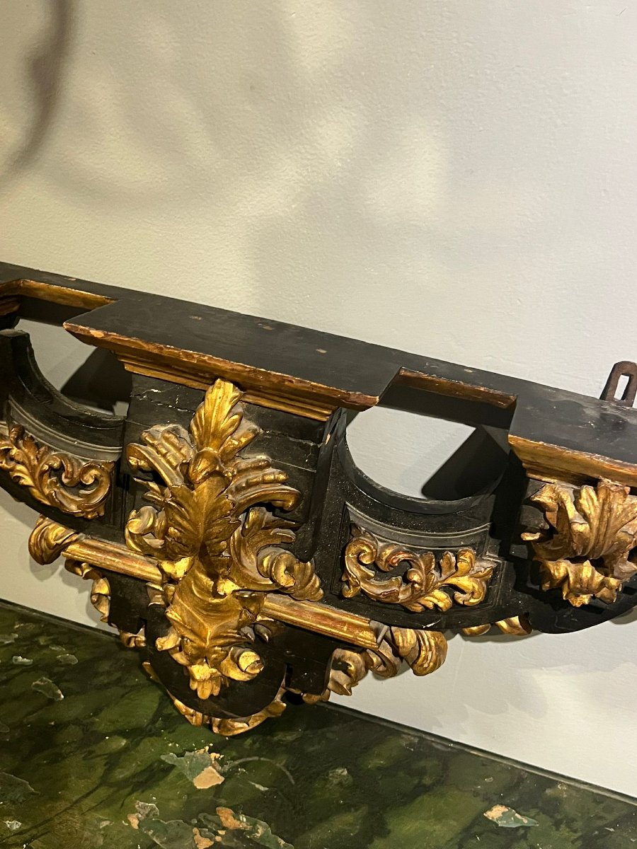 Mensola dorata e dipinta-photo-4