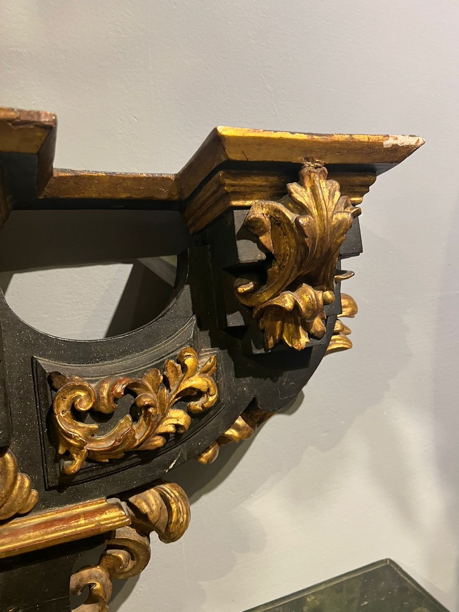 Mensola dorata e dipinta-photo-1